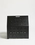 Hanah Home Vidar Black Casa para Mascotas Metal MDF Negro 50x50x50 cm Interior Acogedor y Elegante